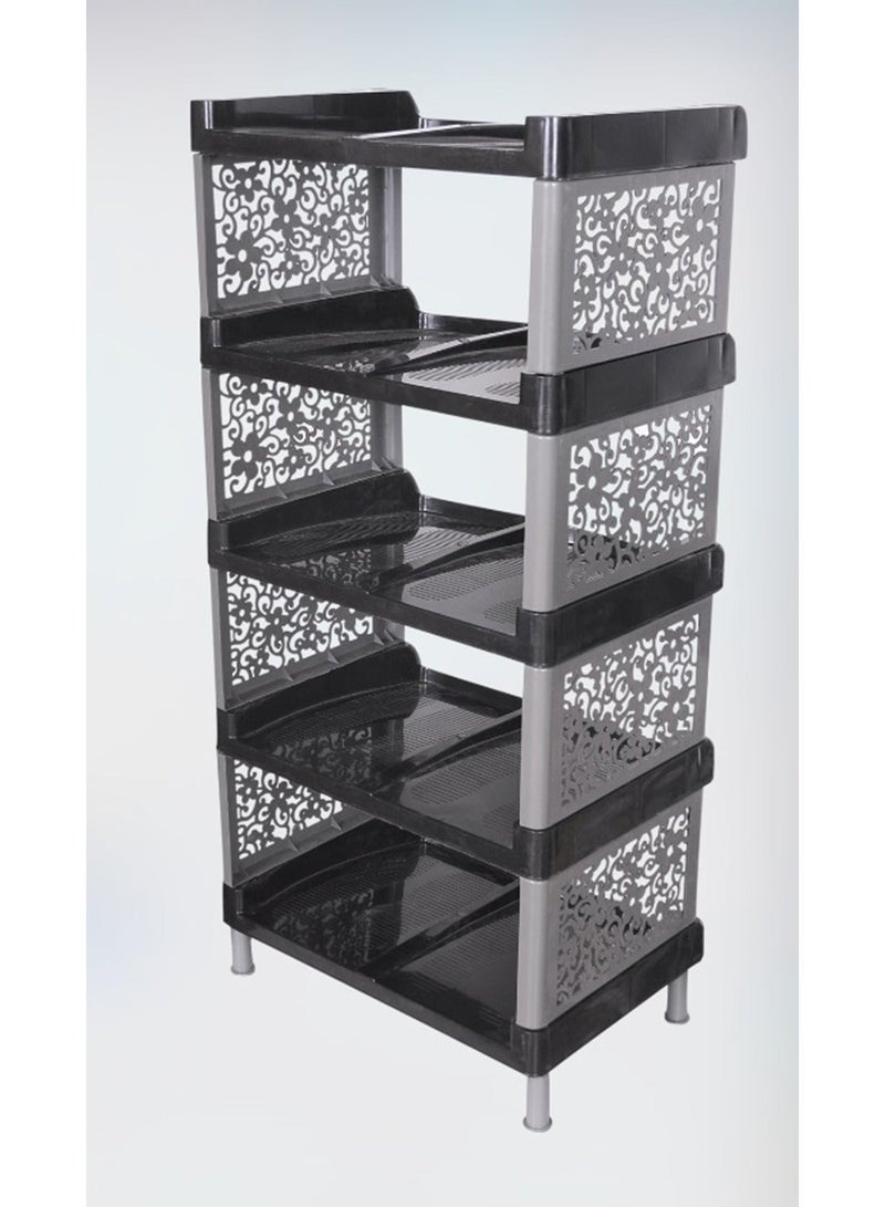 إيكو بلاست جزامة بلاستيك - 5 ارفف - Image 2